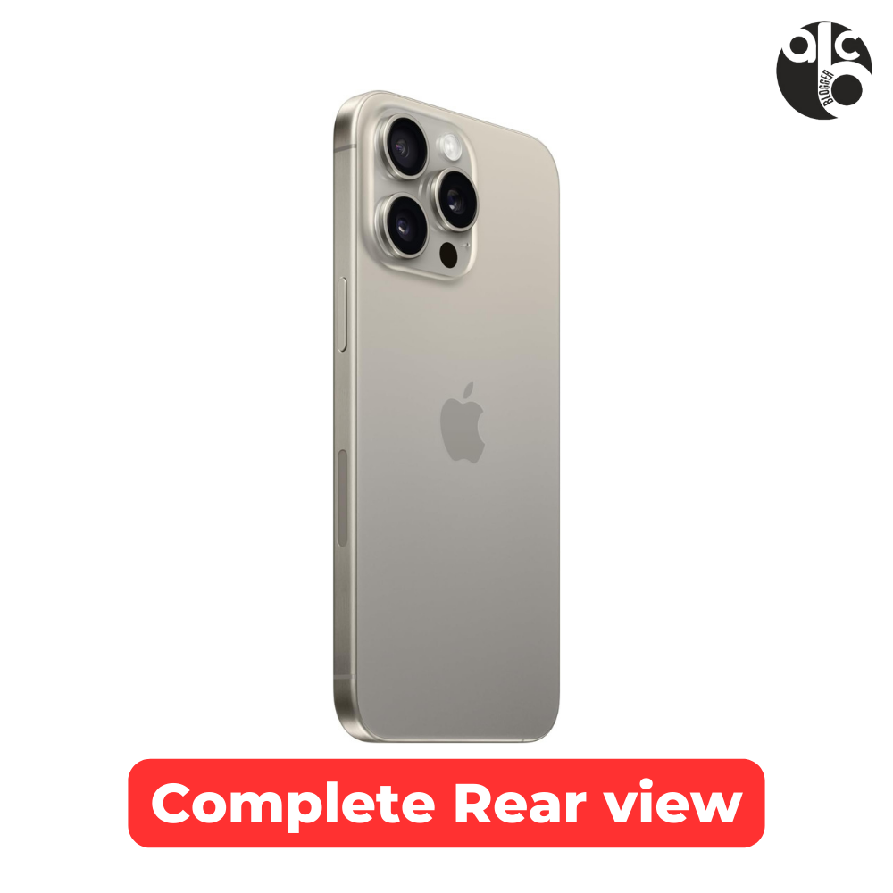 iPhone 15 PRO MAX rear view image