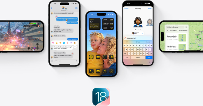 iOS 18 beta for developers